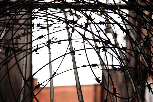 montreal : barbed wire